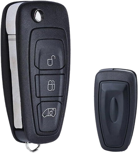 Ford Transit Tourneo 3 Button Flip Key Case