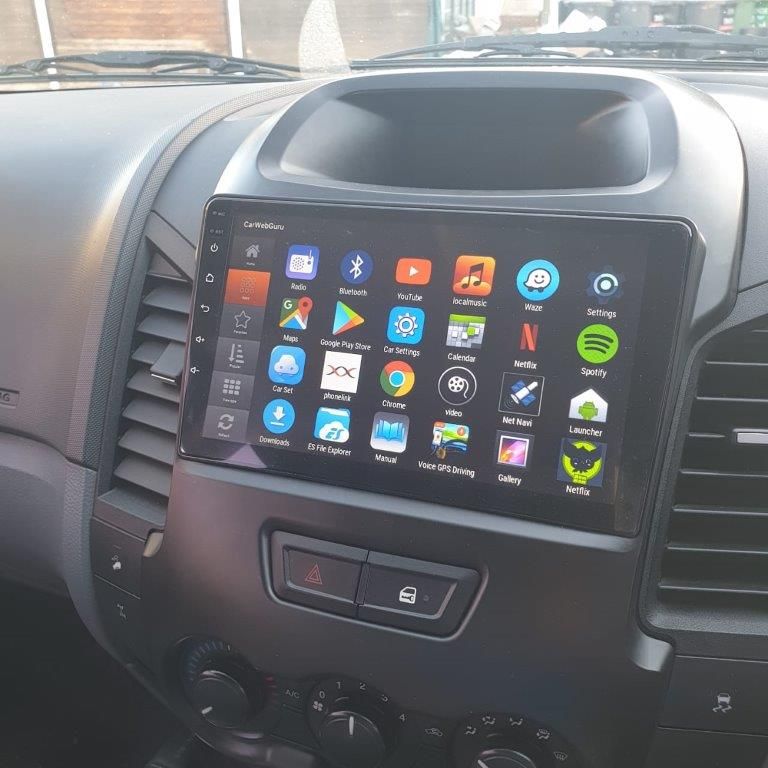 Ford Ranger T6 2011 to 2015 Android Navigation Radio With Carplay