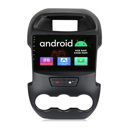 Ford Ranger T6 2011 to 2015 Android Navigation Radio With Carplay