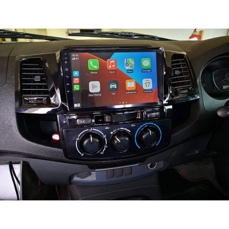9 inch Navigation Radio 4+64GB  With Wireless Carplay for Hilux or Fortuner 2006 to 2015 With free reverse camera