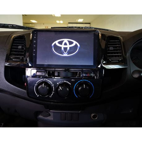 9 inch Navigation Radio 4+64GB  With Wireless Carplay for Hilux or Fortuner 2006 to 2015 With free reverse camera