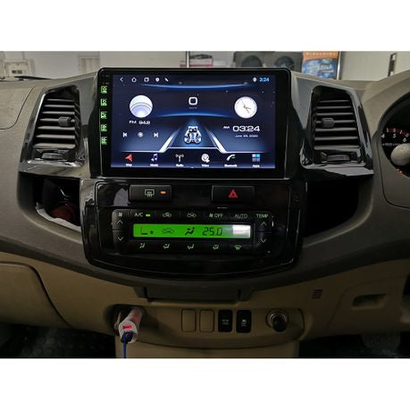9 inch Navigation Radio 4+64GB  With Wireless Carplay for Hilux or Fortuner 2006 to 2015 With free reverse camera