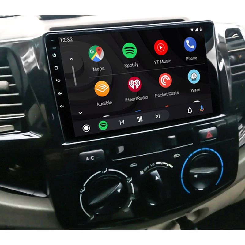 9 inch Navigation Radio 4+64GB  With Wireless Carplay for Hilux or Fortuner 2006 to 2015 With free reverse camera