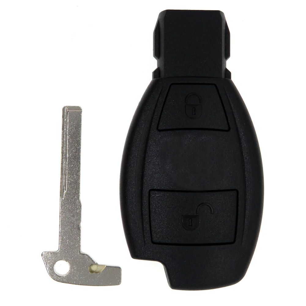 Mercedes Benz 2 Button IR Remote Key Case 2007+