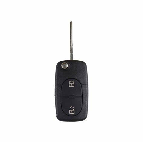 AUDI 2 Button Remote Key Case Round
