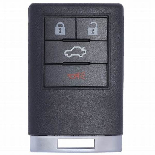 Chevrolet Captiva / Cadillac DTS STS CTS 4 Button Smart Key Shell