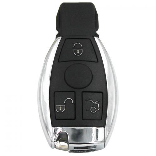 Mercedes Benz W204 / W207 Chrome Key Case 3 Button