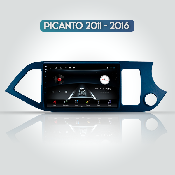 Kia Picanto 2011-2016 Android Radio with Carplay and free reverse Camera