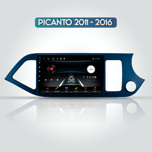 Kia Picanto 2011-2016 Android Radio with Carplay and free reverse Camera