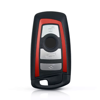 BMW F-Series 4 Button Smart Key Case - Red Trim