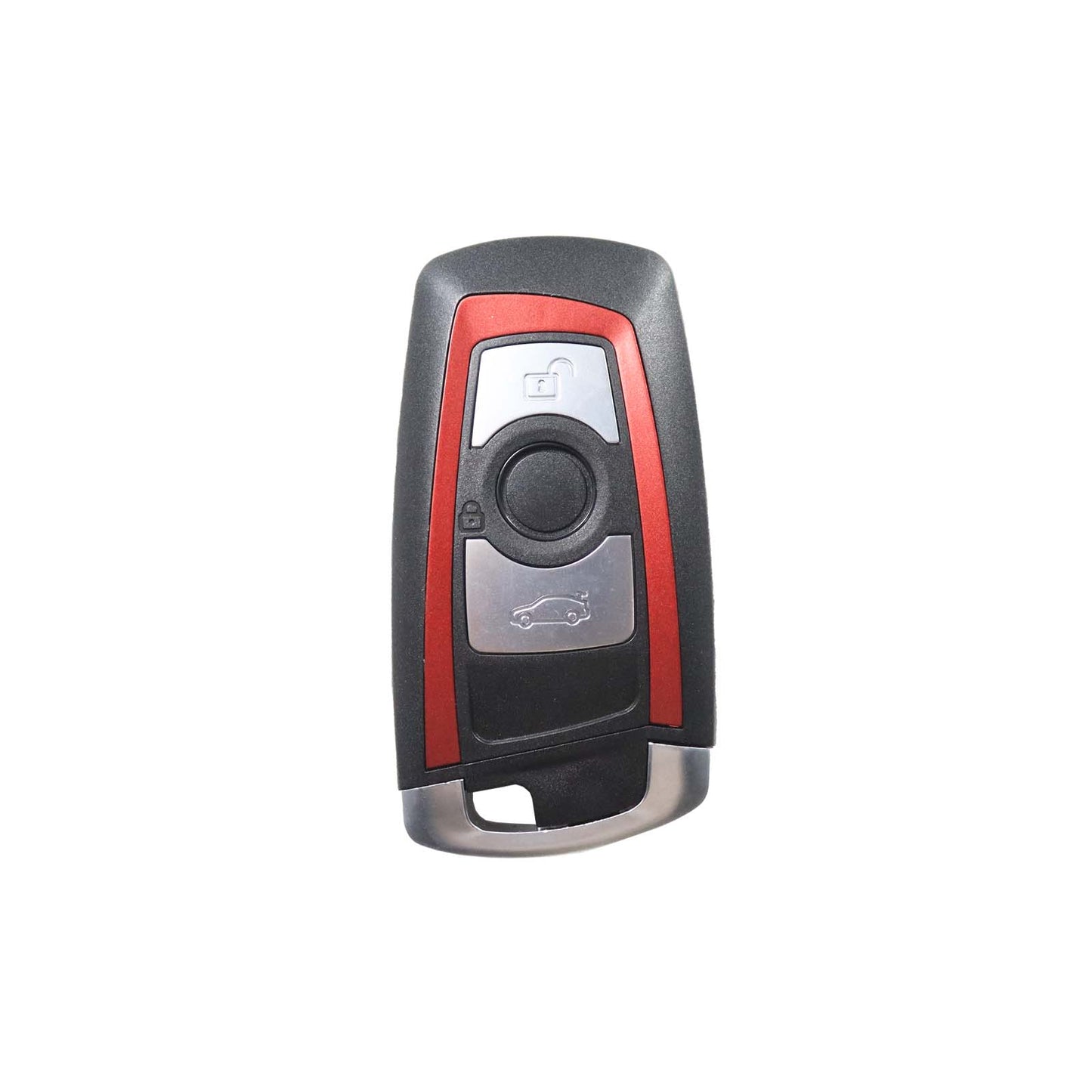 BMW F-Series 3 Button Smart Key Case - Red Trim
