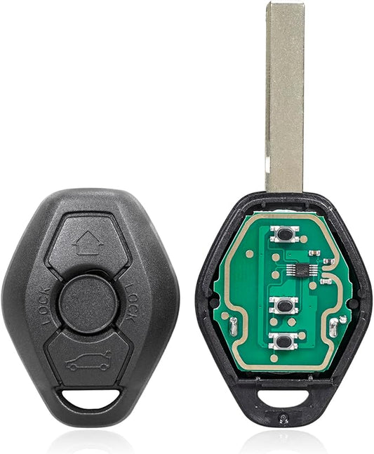 BMW 5 Series E60 Diamond Key with Remote and Transponder - CAS2 - 434Mhz