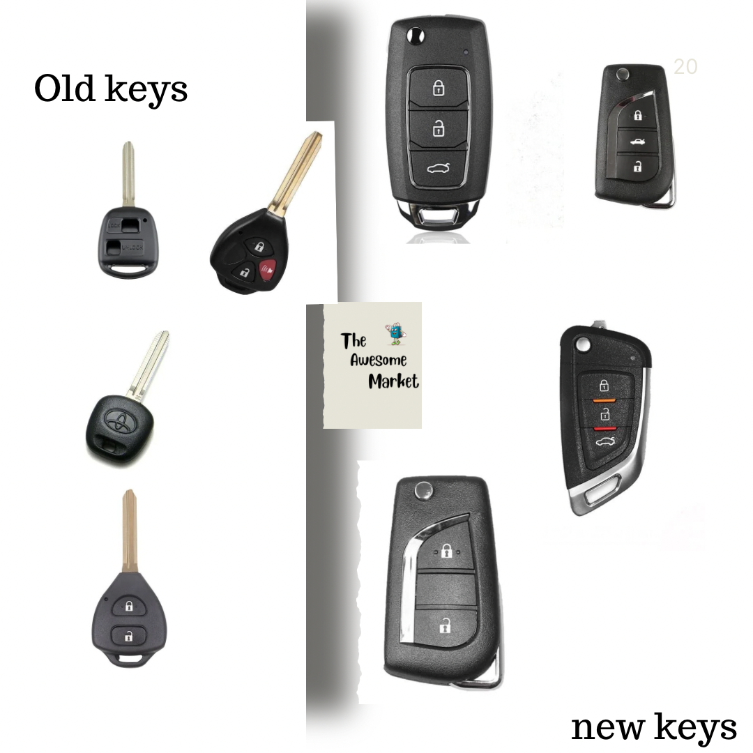 Toyota Hilux/Corolla/Yaris/Etios spare key upgrade voucher