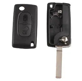 Citroen 2 Button Flip Key Case