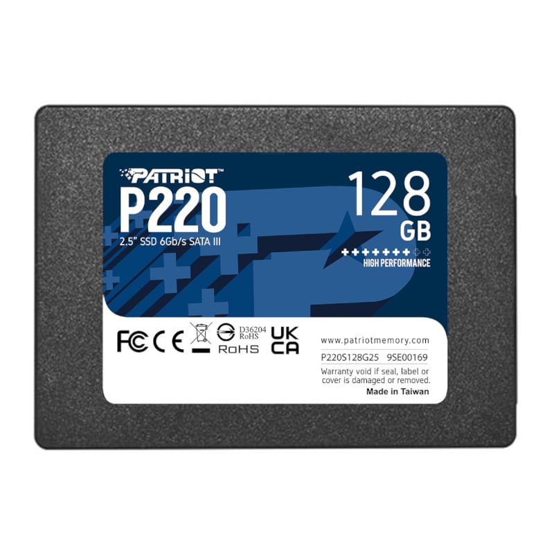 Patriot P220 128GB 2.5″ SSD