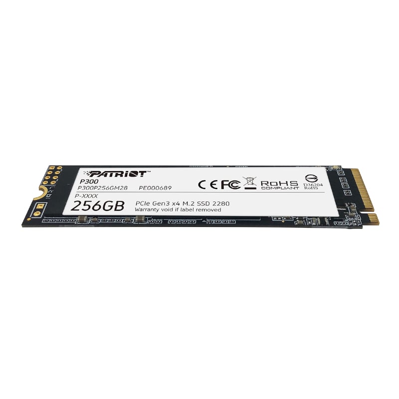 Patriot P300 256GB M.2 PCIe NVMe SSD