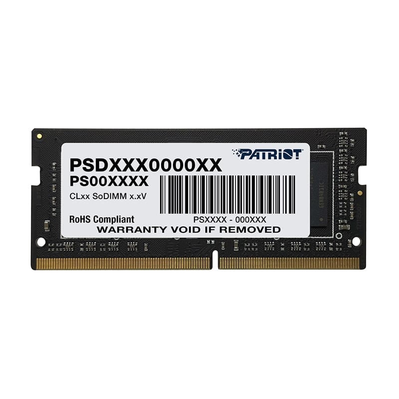 Patriot Signature Line 32GB 3200MHz DDR4 Dual Rank SODIMM Notebook Memory