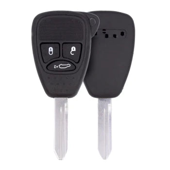 Chrysler / Jeep / Dodge 3 Button Key Case - Big Button