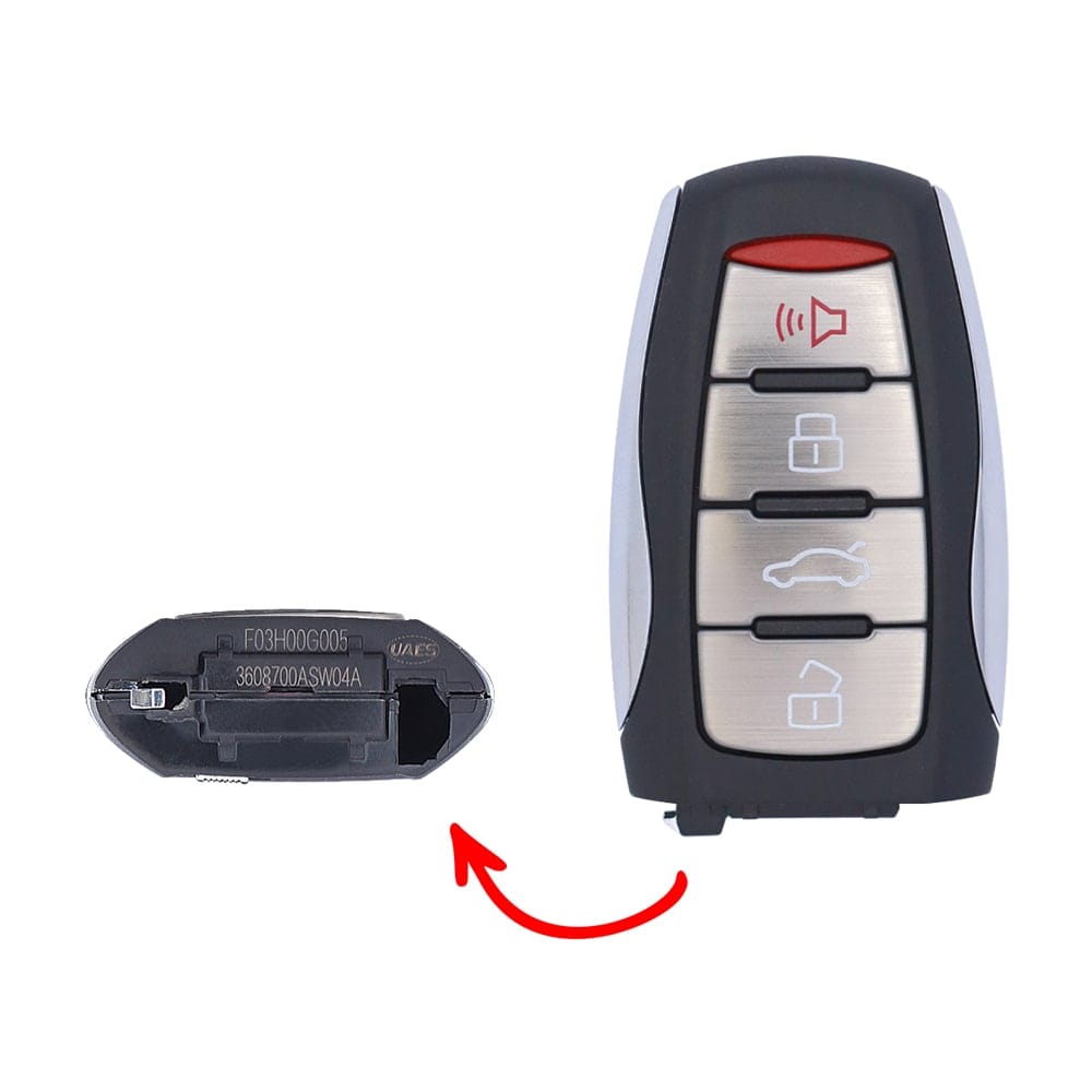GWM Haval Jolion 4 Button Smart Key Case