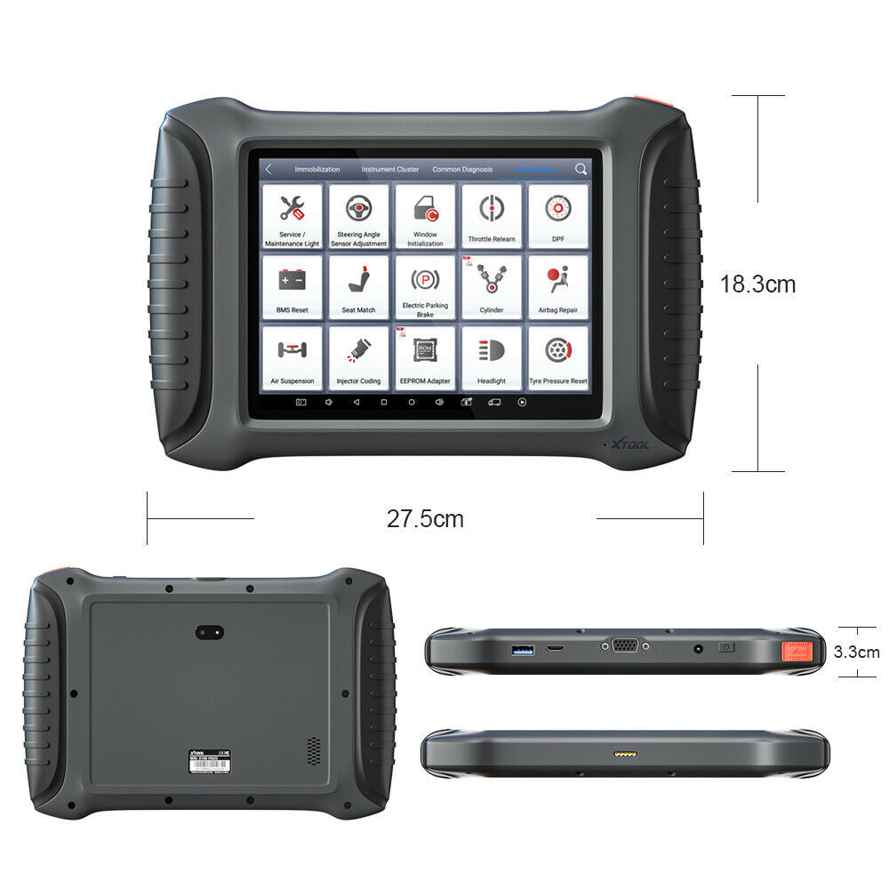 XTOOL X100 PAD3 (X100 PAD Elite) Tablet Key Programmer + KC100 + Diagnostics