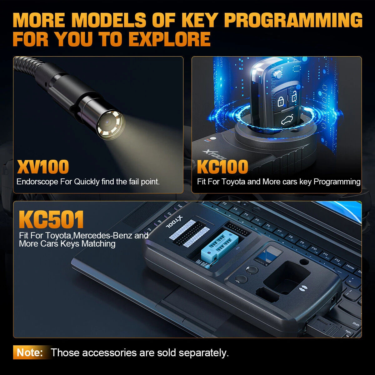 XTOOL X100 PADS Key Programming Tool with Built-In CAN FD&DOIP